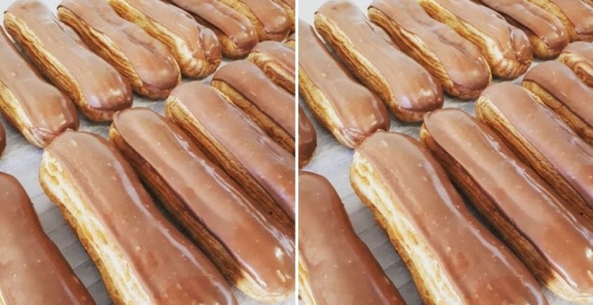 Domáce éclairs