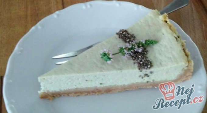 Matcha-tea cheesecake